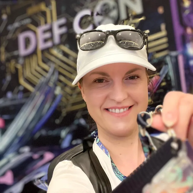 Jana Tom of ELLIO at DefCon 31