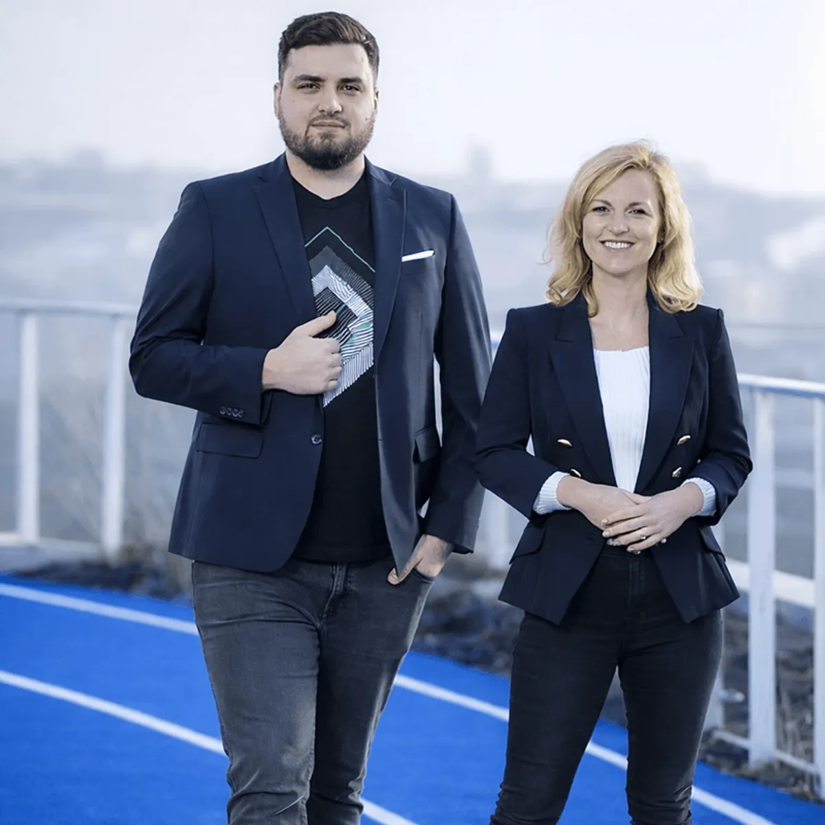 ELLIO's Jana Tom and Vlad Iliushin