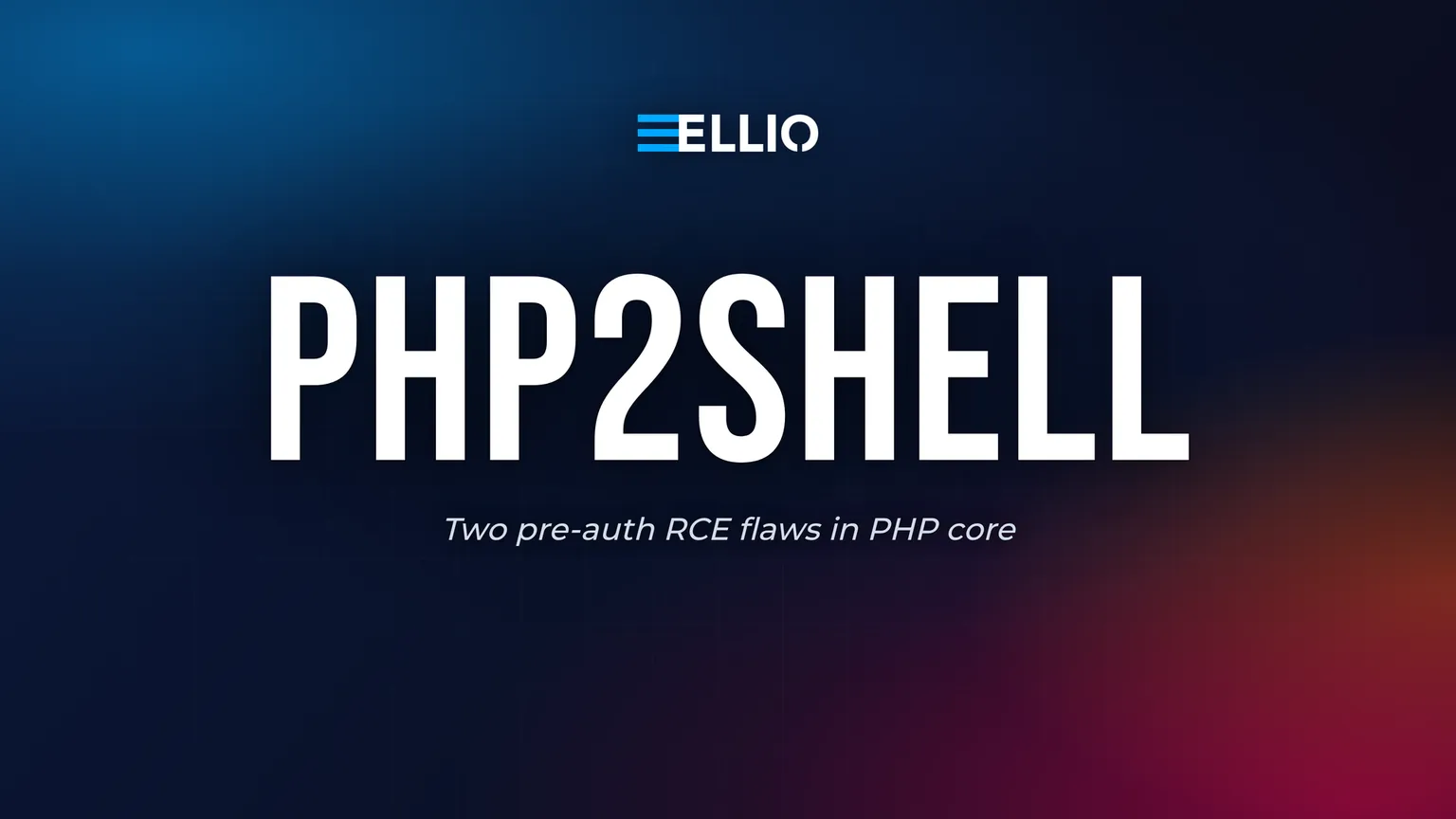 php2shell hero: two pre-auth RCE flaws in PHP core (CVE-2026-109618, CVE-2026-109619)